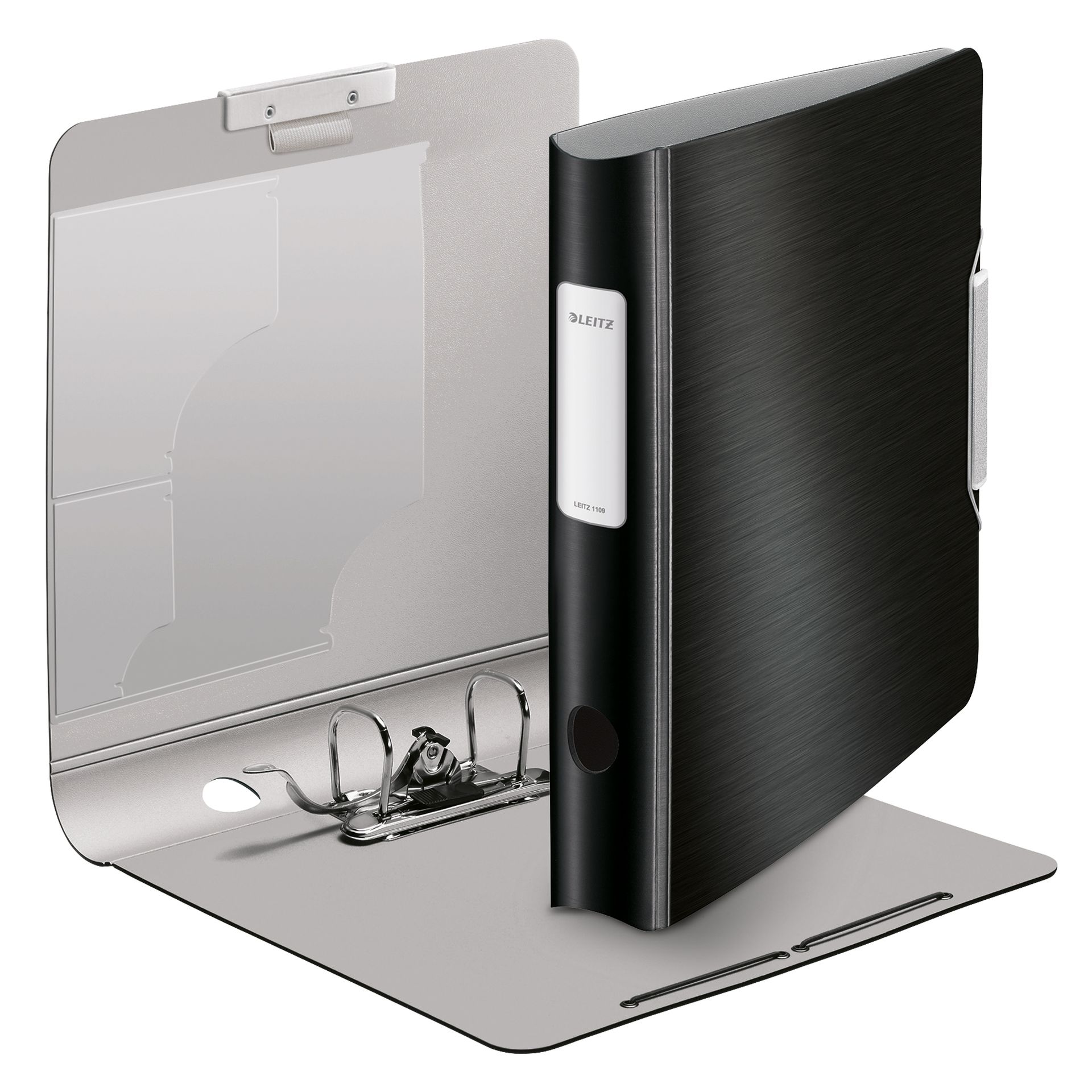 Ordner Active Style DIN A4 65mm PP satin schwarz