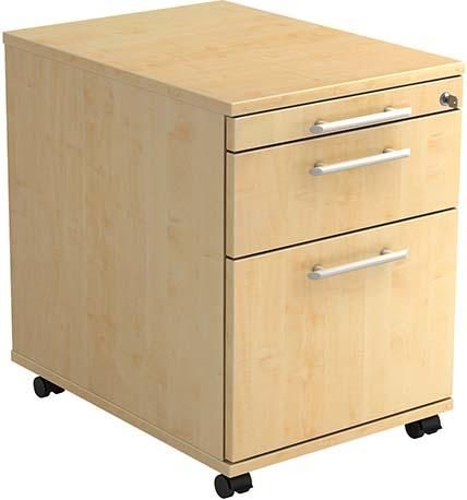 Rollcontainer Ahorn 1 Schübe, 1HR
