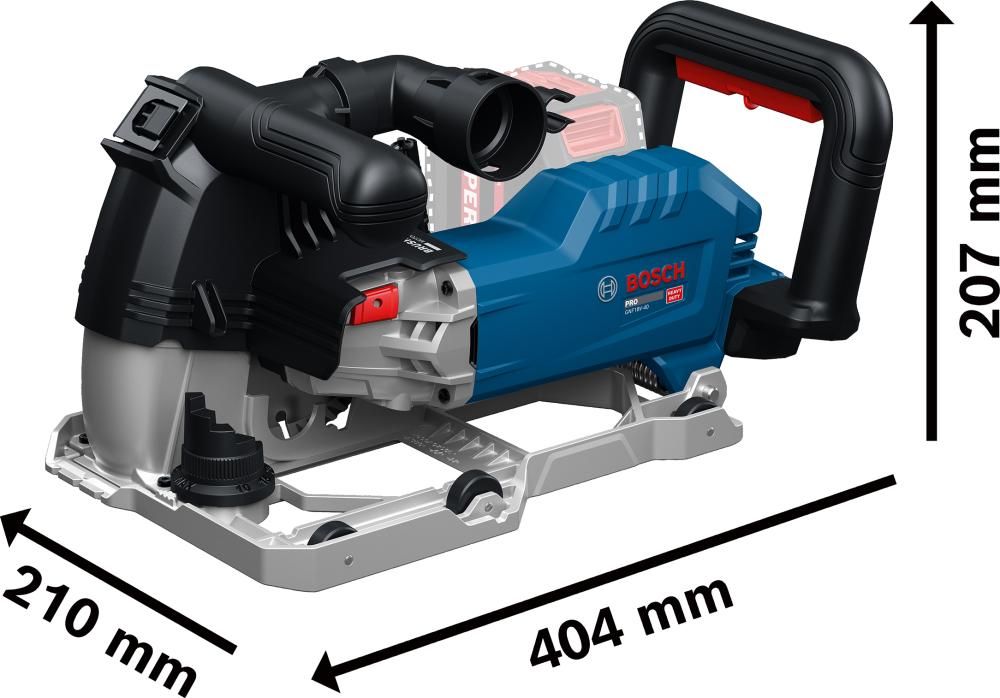 Akku-Mauernutfräse solo GNF18V-40 ohne Akku ohne Ladegerät L-Boxx