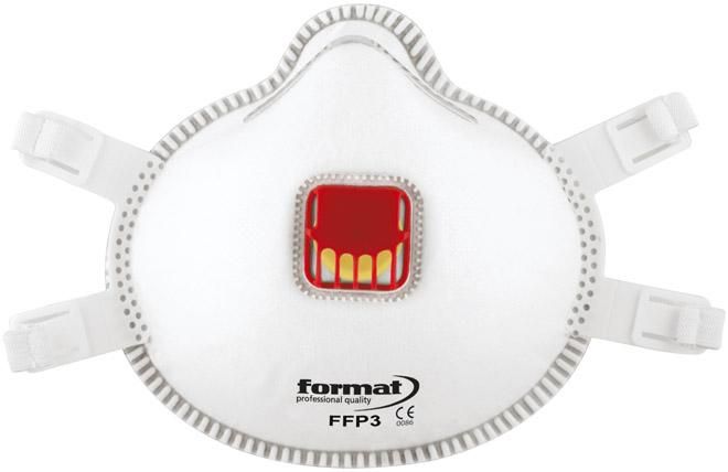 Atemschutzkonturmaske, m.Ventil, FFP3, FORMAT