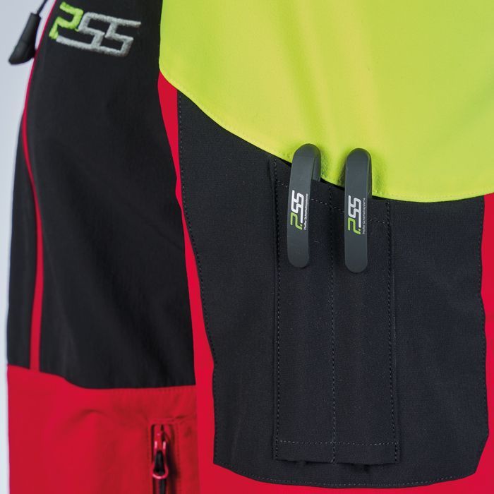 PSS X-treme Funktionsjacke Breeze rot/gelb - Gr. 3XL