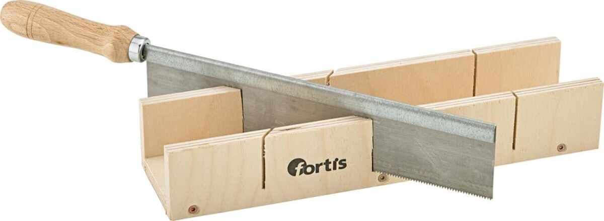 Schneidlade mit Feinsäge 300x57x40 mm FORTIS