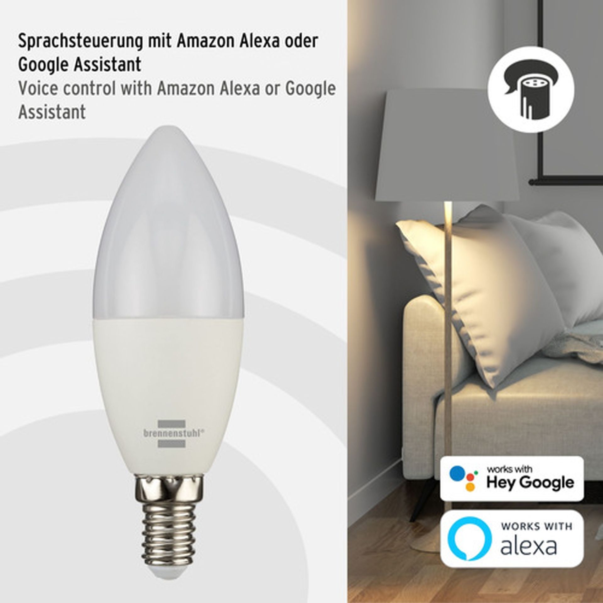 WiFi Glühbirne E14