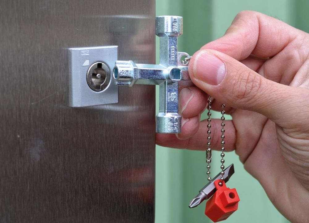Schaltschrankschlüssel Doublehead Key S+B SB