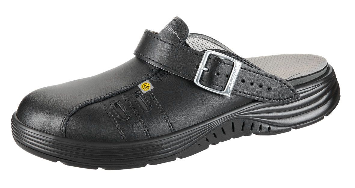 ESD-Sicherheitsschuhe x-light Clog schwarz Gr. 46