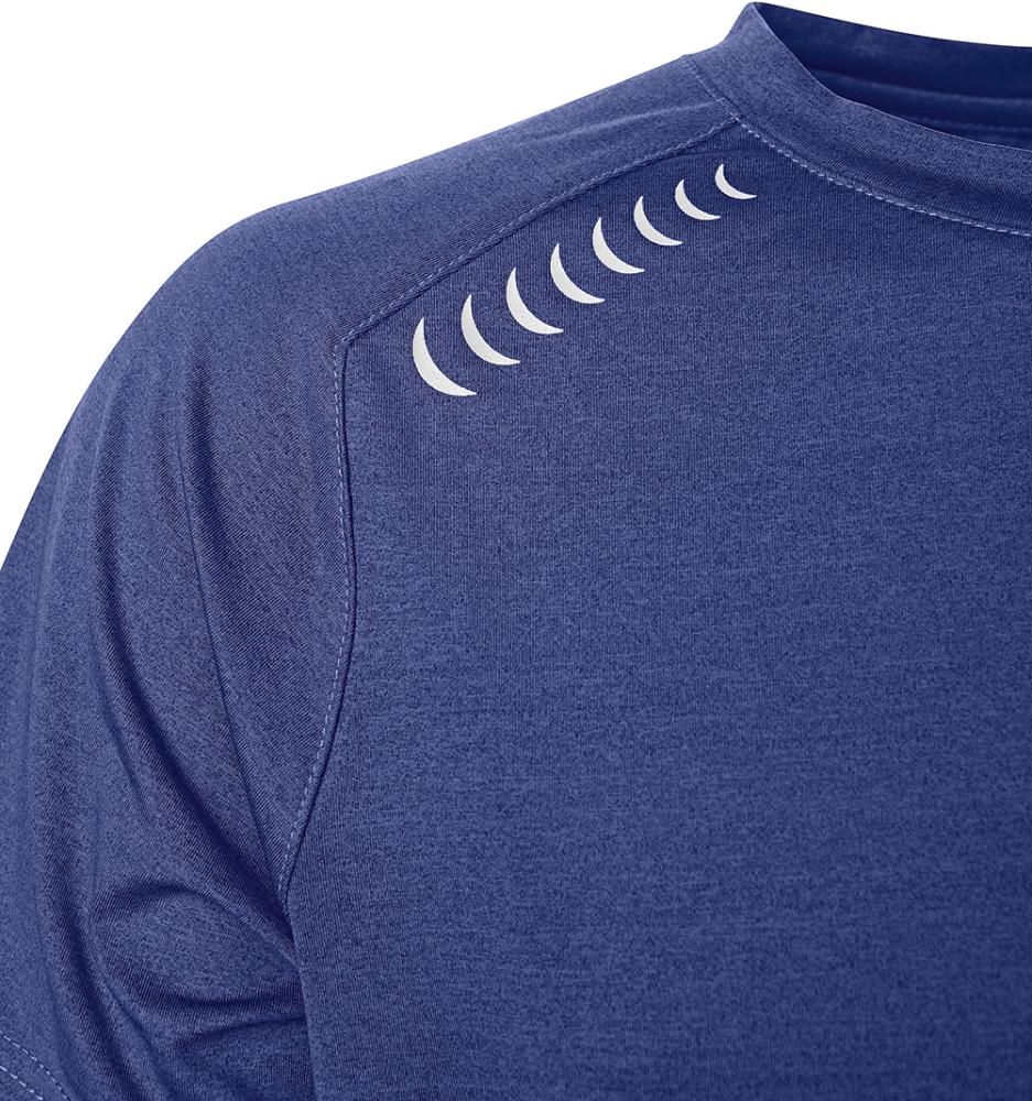 T-Shirt Quick Dry kornblau/schwarz meliert Gr. 2XL Fortis Elements