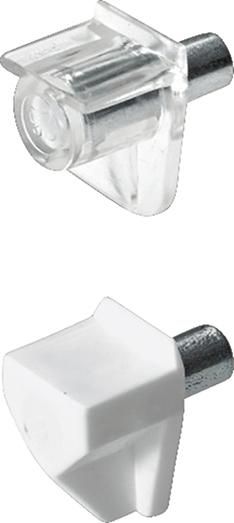 Bodenträger Safety glasklar Hettich