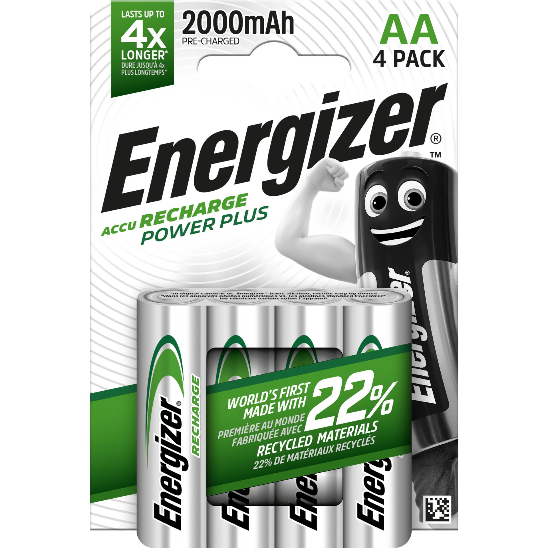 Akku Recharge PowerPlus AA/HR6 4 St./Pack.