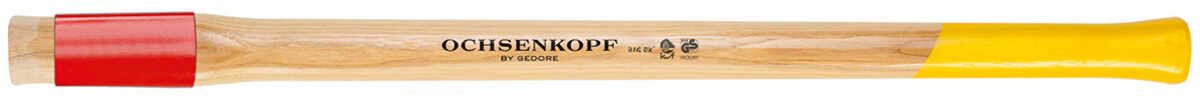 OX E-696 H-0850 Ersatzstiel, Hickory, ROTBAND-PLUS, 900 mm