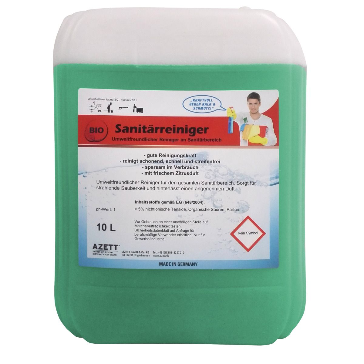 Reinigungsmittel sauer Cleancraft HDR-S 10l