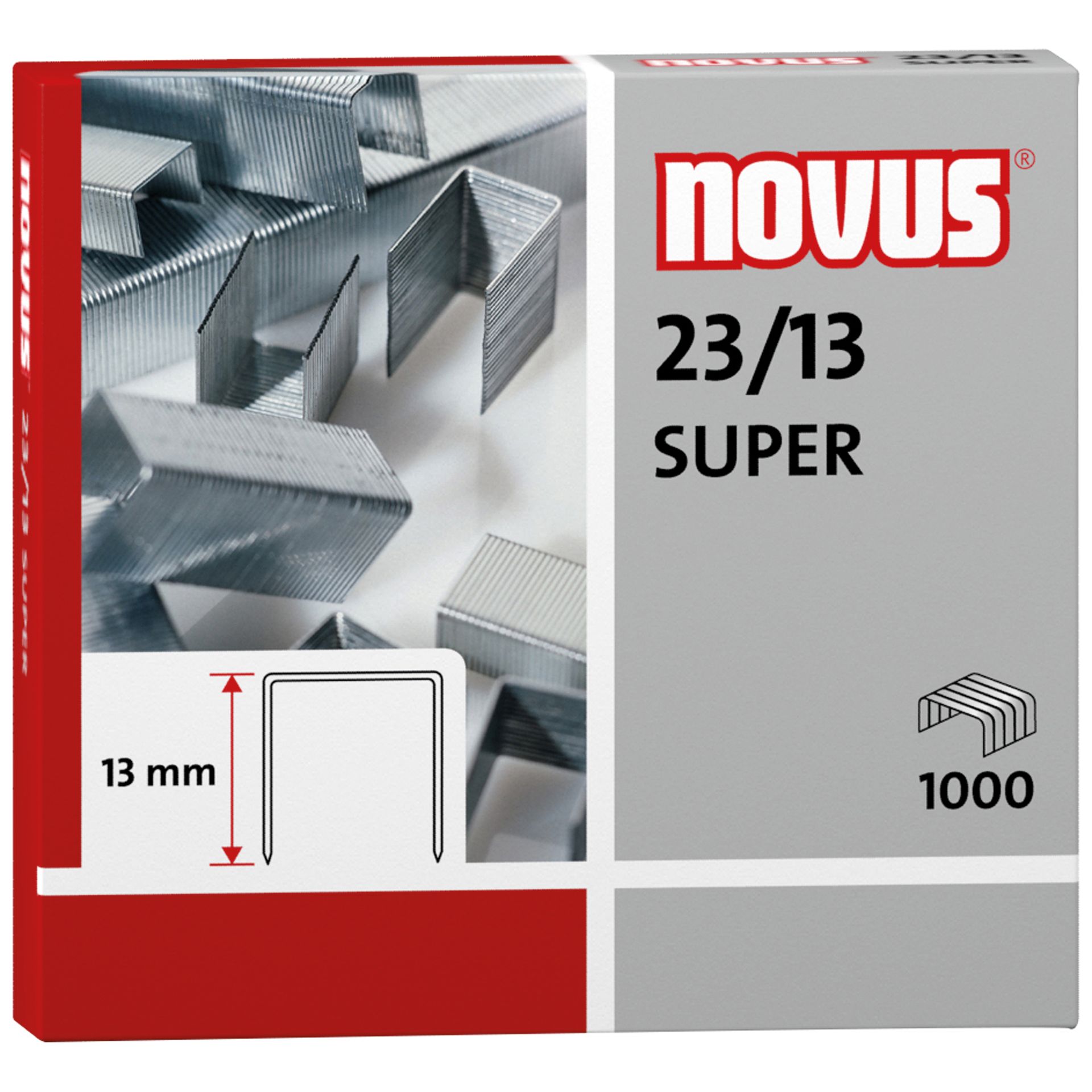 Heftklammer 23/13 verzinkt 1.000 St./Pack.