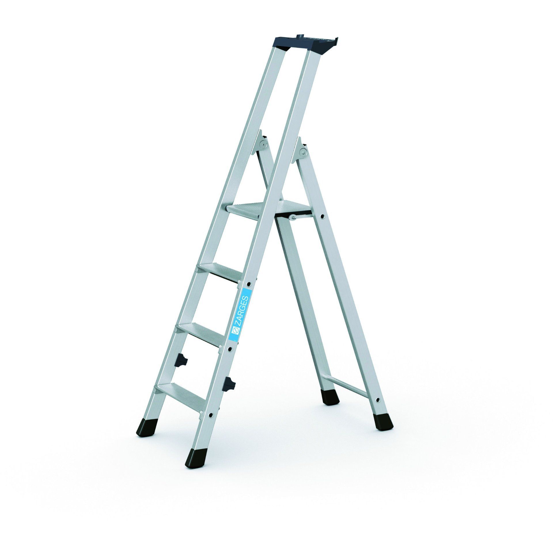 Zarges Nova S - Stufen-Stehleiter 4 Stufen