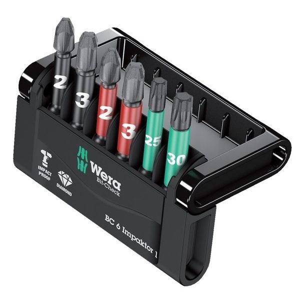 WERA Bitsatz Impaktor, "MiniCheck"