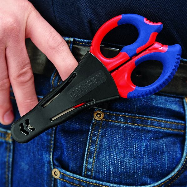 KNIPEX Elektrikerschere, Inox