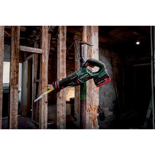 Akku-Säbelsäge solo SSEP 18 LT BL Metabo ohne Akku ohne Ladegerät metaBOX