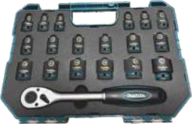 Makita Schlagnuss - Set 19-tlg.