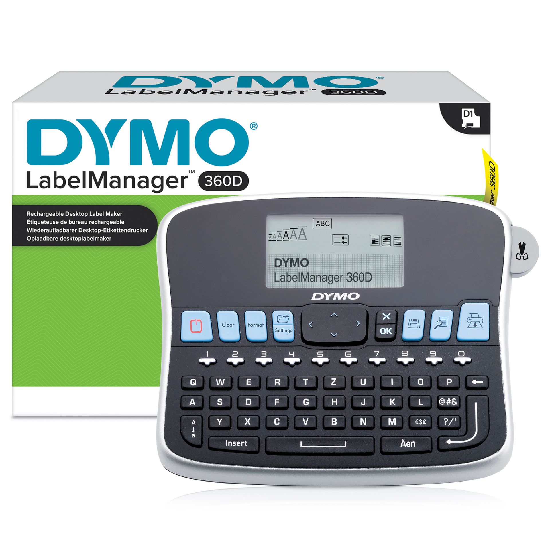 Beschriftungsgerät LabelManager 360D sw/si