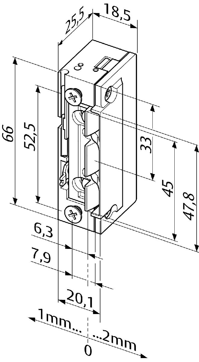 Türöffner 118 E.13 O.STULP 10-24 Volt