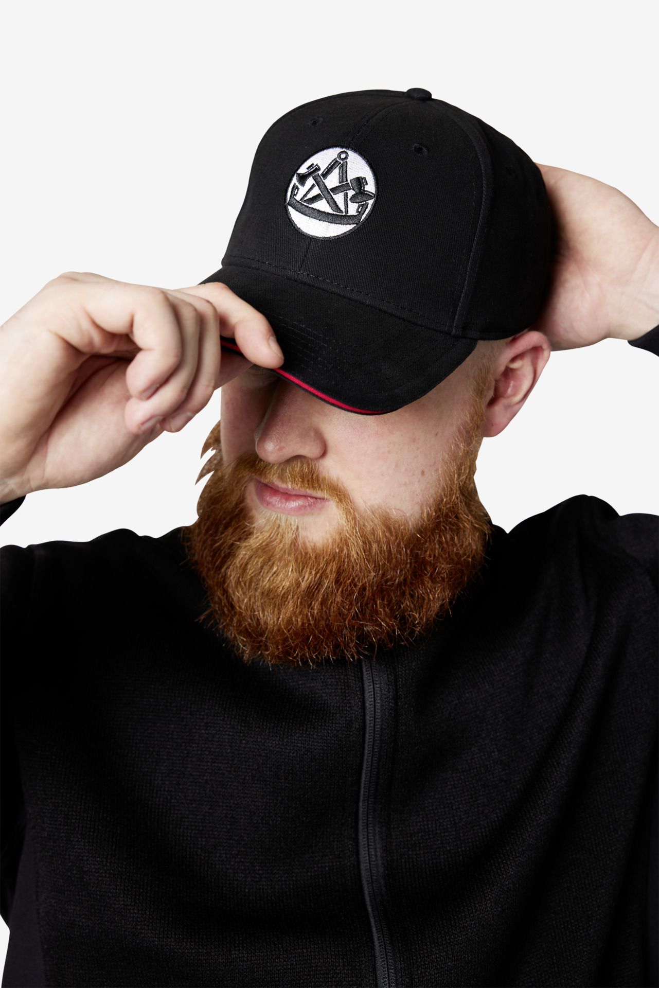 FHB Zimmermann-Cap TIM unisex schwarz