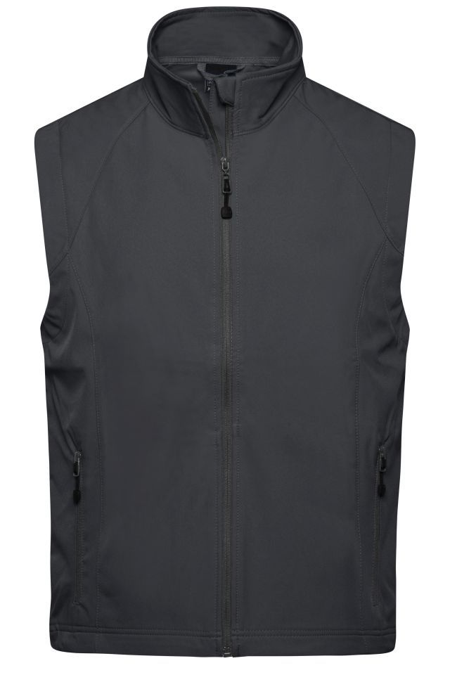 Men's Softshell Vest Modische Softshellweste schwarz, Gr. L