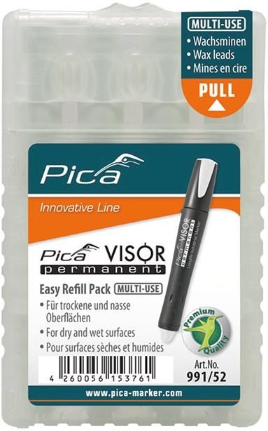 Ersatzminenset für Pica Visor Weiß