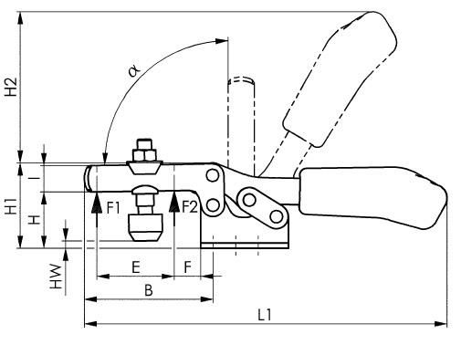 AMF Waagerechtspanner 6830 Gr.2
