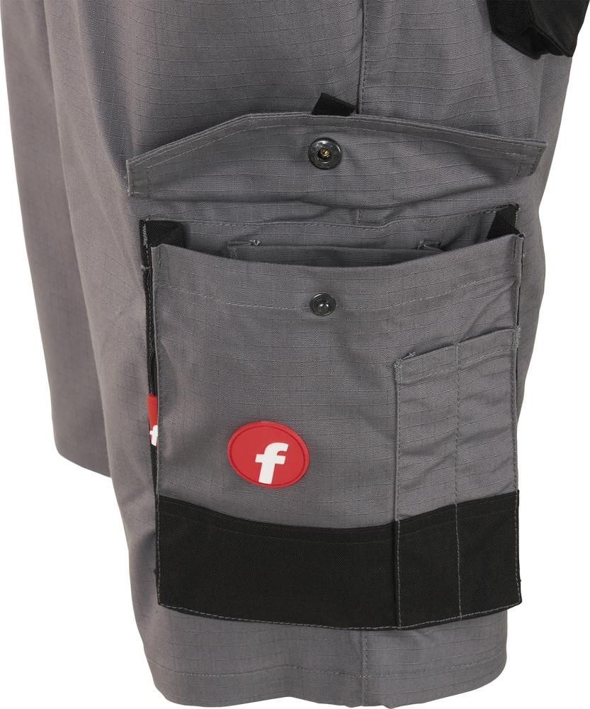 H-Bermuda Performance grau/schwarz Gr. 52 FORTIS