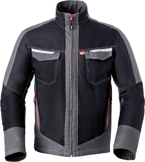 Langjacke Attitude, Gr.2XL,schwarz/kohlengrau