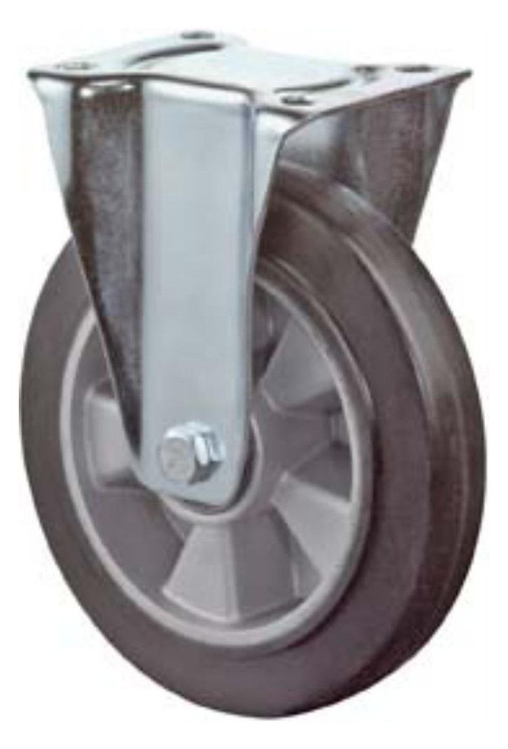 Gummibockrolle, grau