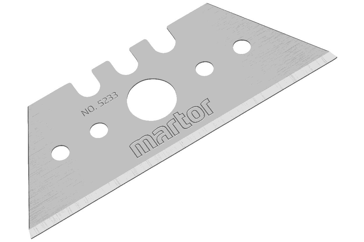 MARTOR Ersatzklinge TRAPEZKLINGE 5233 Standardschliff | 10 Stück