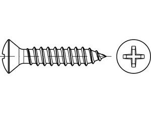 DIN 7983 A 2 2,9 x 19 -C-H A 2 S