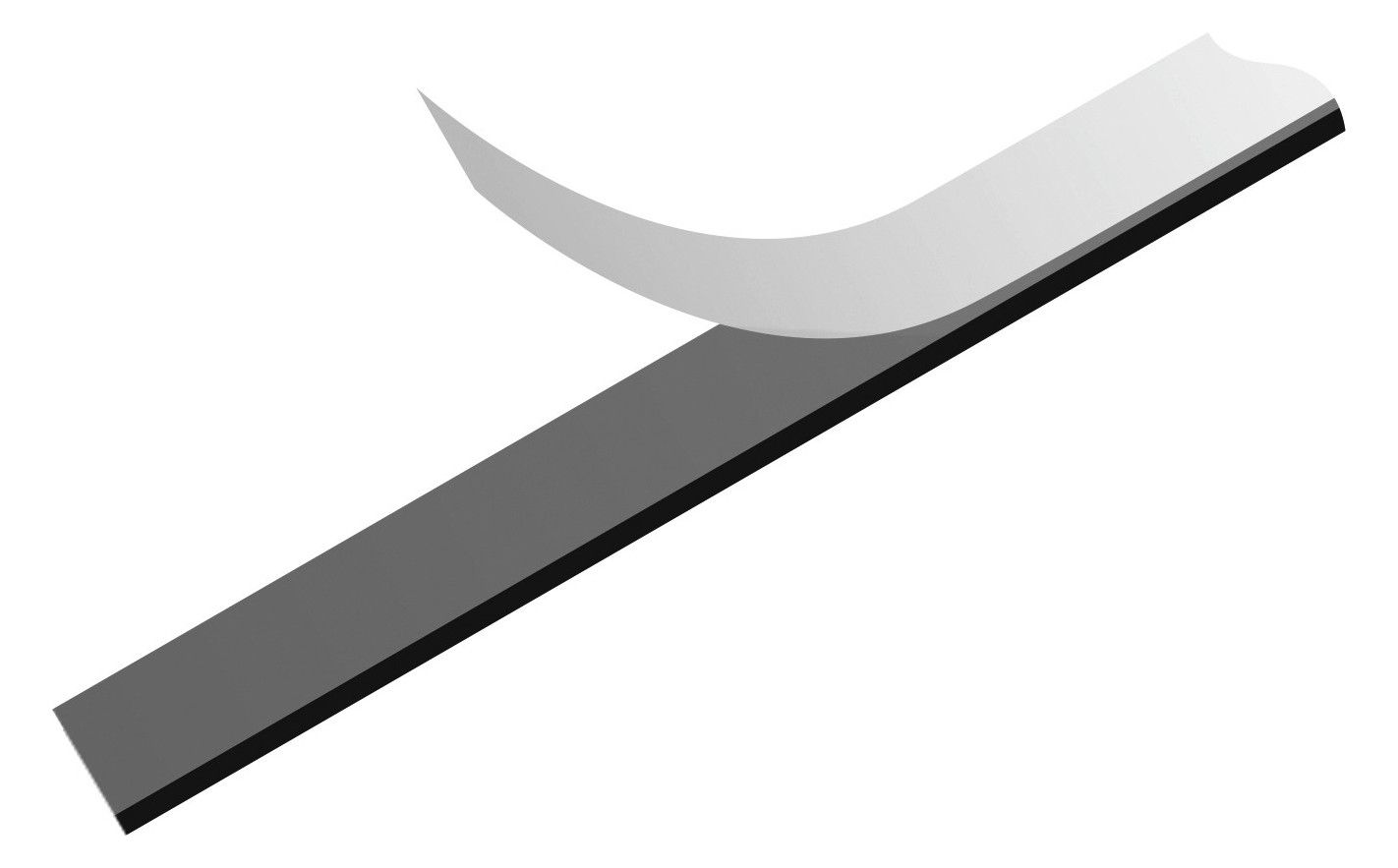 HETTICH CADRO Dichtung selbstklebend 2mm L 50m