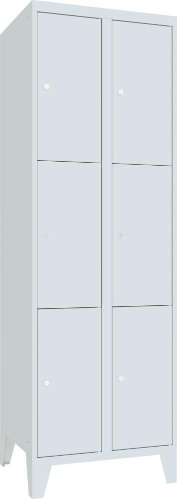 Schließfachschrank Füßen 1850/500/600