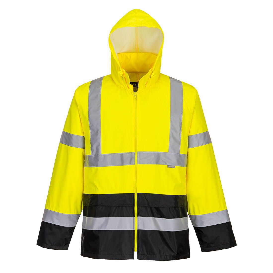 Portwest H443 Warnschutz-Regenjacke, Gelb, Gr. 5XL