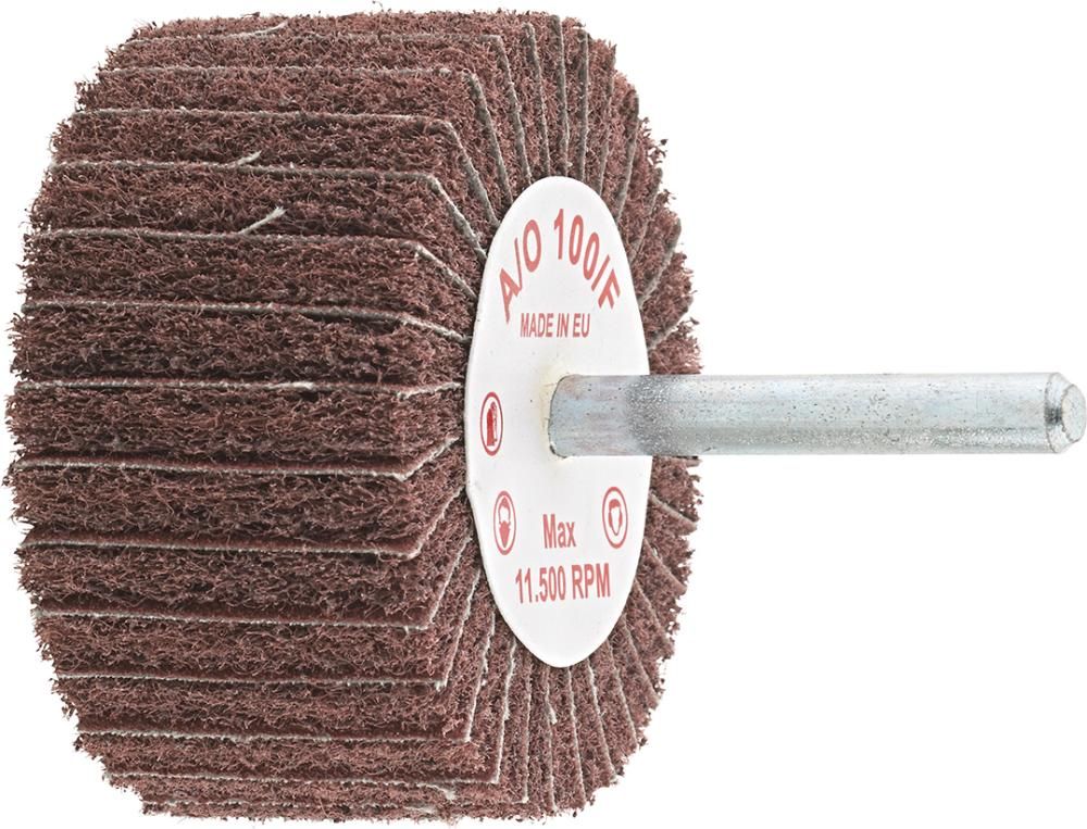 Fächerschleifer kombi Schaft-Ø 6mm 100x50mm A/O 60 mittel FORMAT