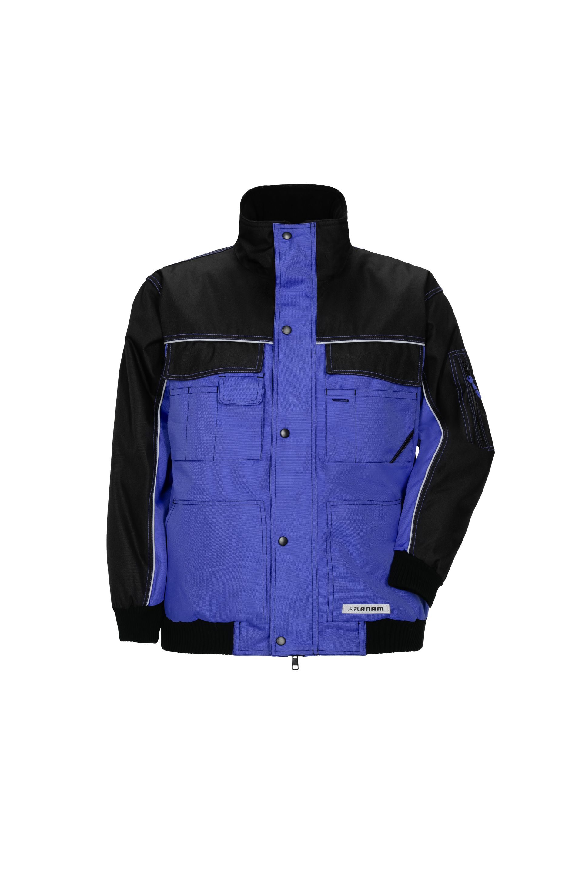 Planam Dust Blouson Outdoor royalblau/schwarz Gr. S