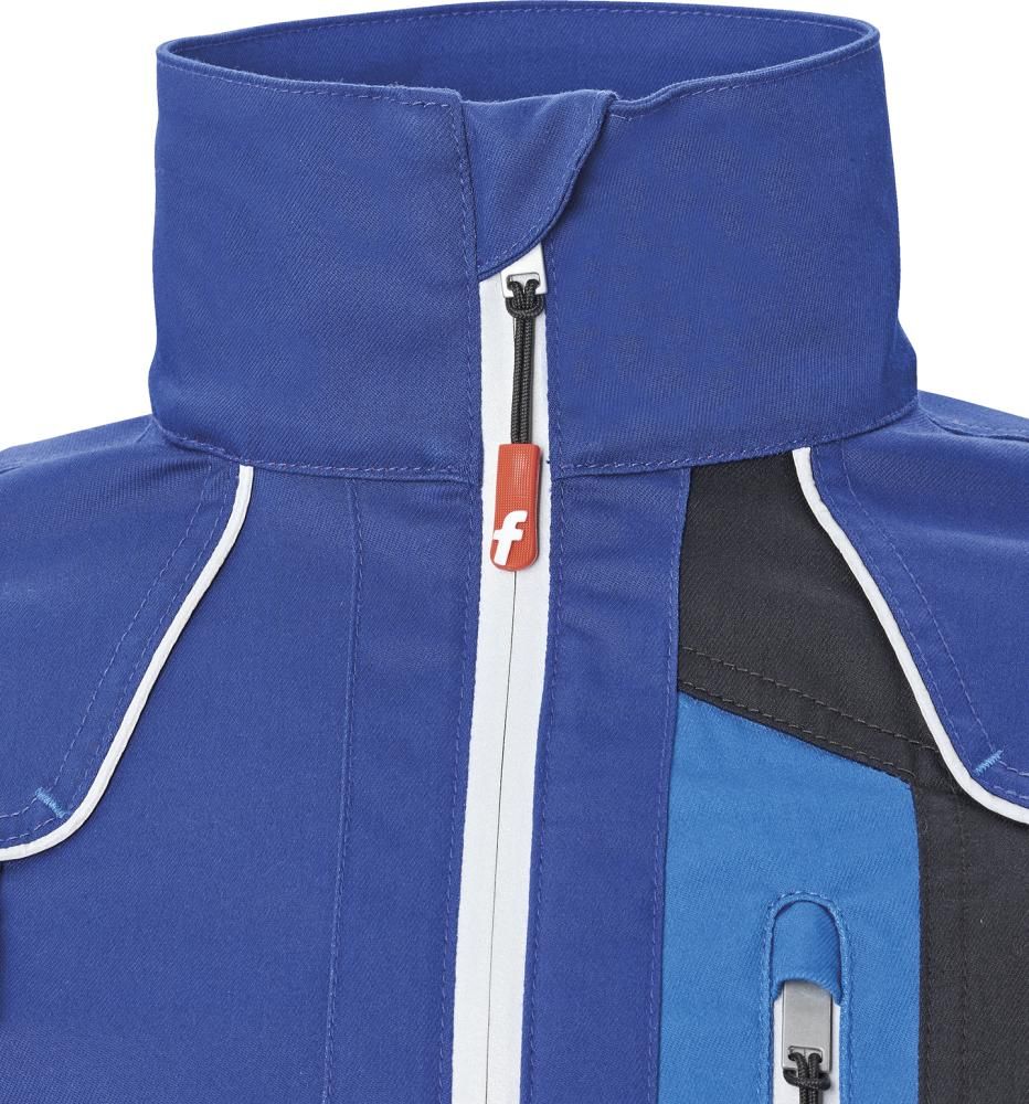 Jacke Flex kornblau/schwarz/blau Gr. XL FORTIS