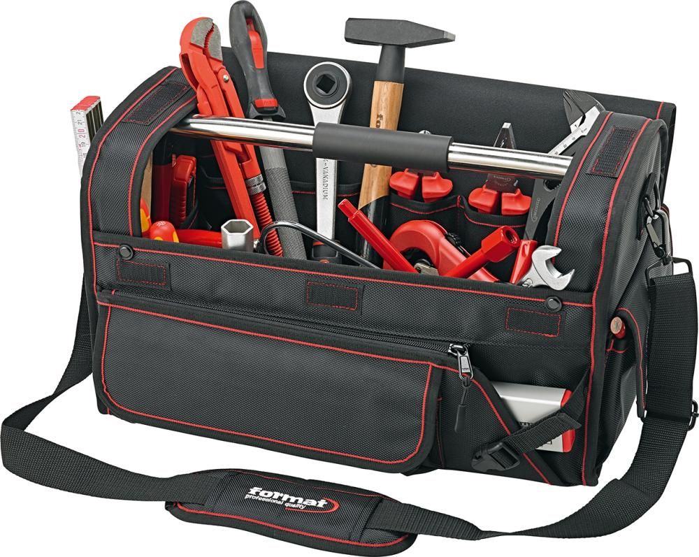 Werkzeugsortiment Sanitär 50-teilig in Werkzeugtasche FORMAT