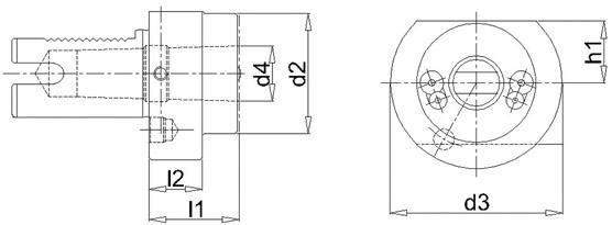 MK Aufnahme VDI F 40mmxMK4 FORTIS