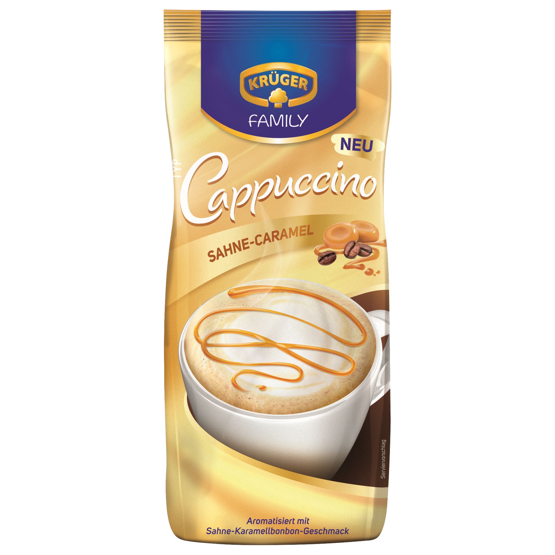 Cappuccino Sahne-Caramel 500g
