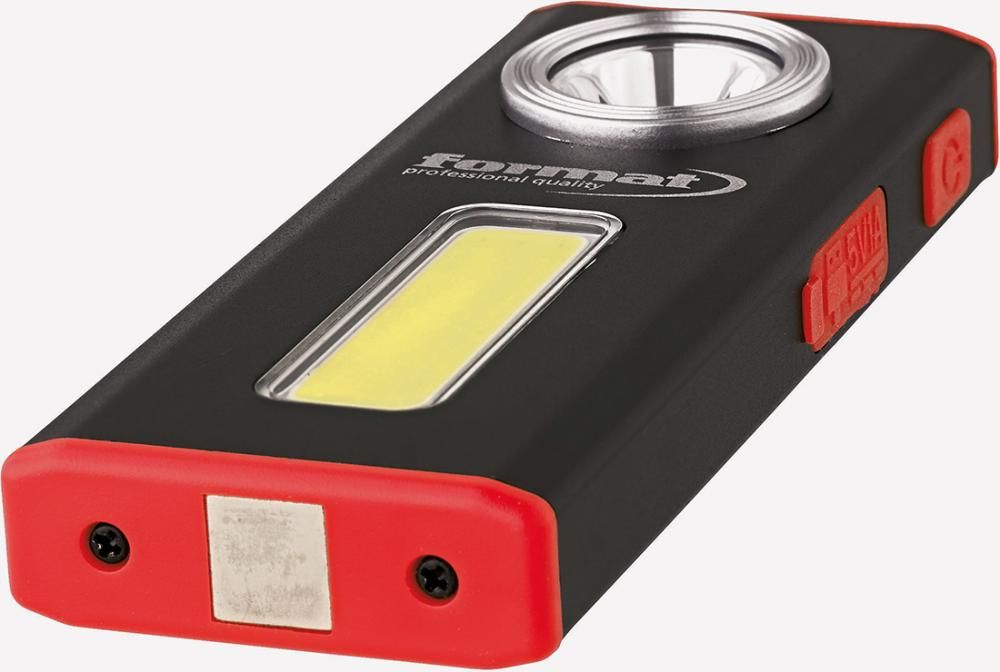 Akku-Handleuchte Alu 100-500Lumen FORMAT
