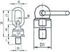 Anschlagwirbel 360G TK 300kg, DxL M10x18