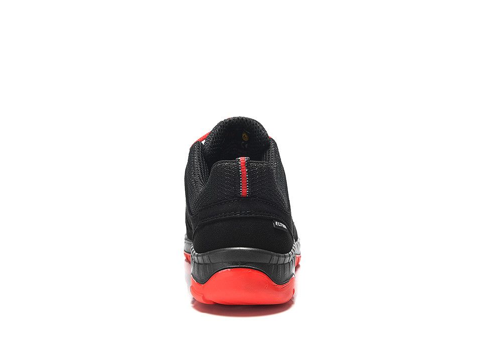 ELTEN Sicherheitshalbschuh MADDOX W black-red Low ESD S3S, Gr. 40