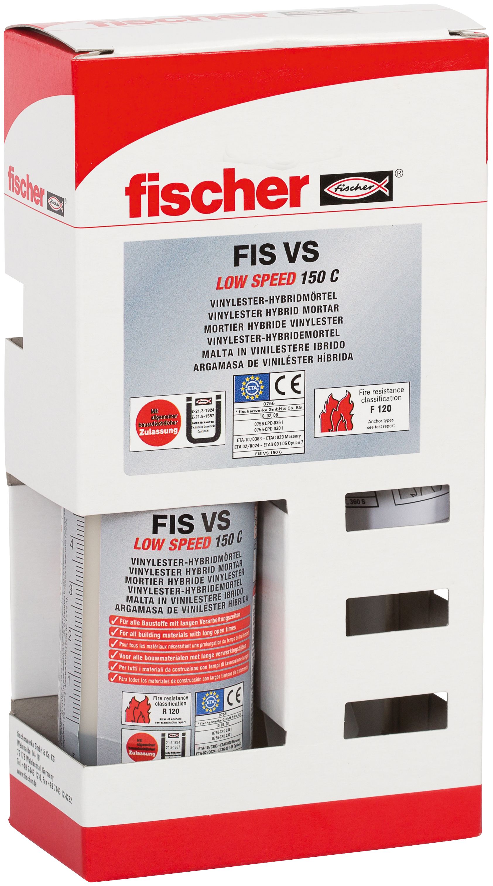 Fischer Montagemörtel FIS VL 150 C Set