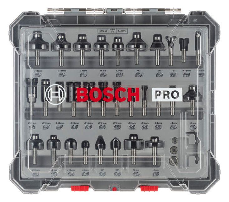 BOSCH Fräsersatz