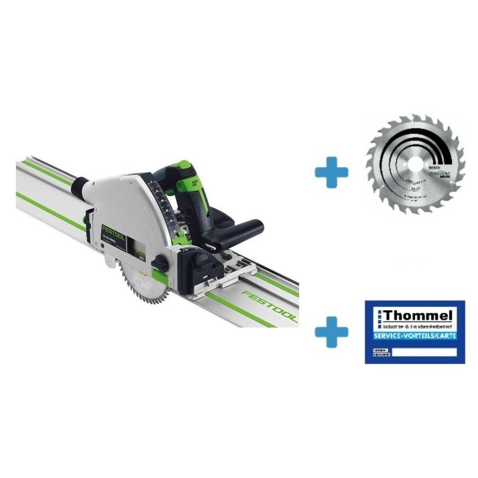 FESTOOL Tauchsäge 55mm + FS: 1400mm