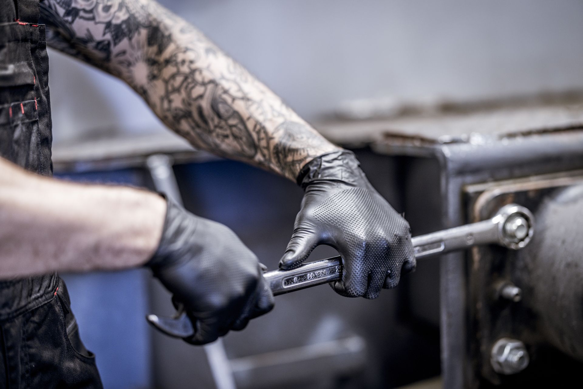 NITRAS TOUGH GRIP N, Einmalhandschuhe 8330