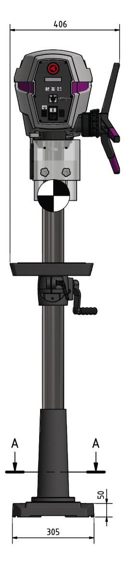 OPTIMUM Säulenbohrmaschine (MK3)