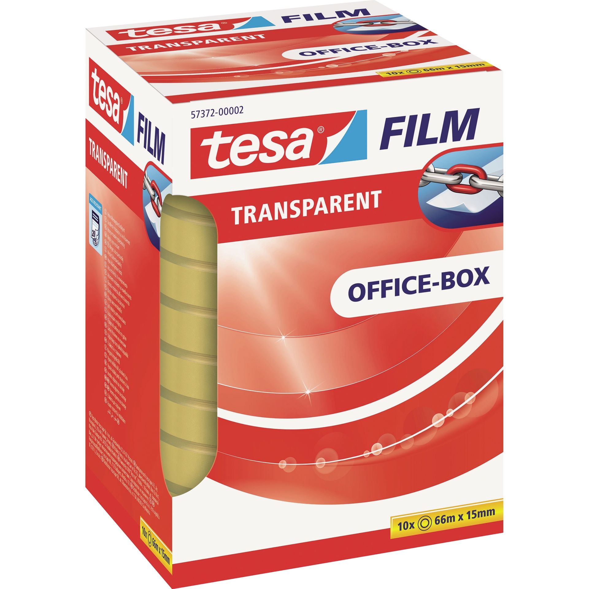 Klebefilm  15mmx66m tr 10St