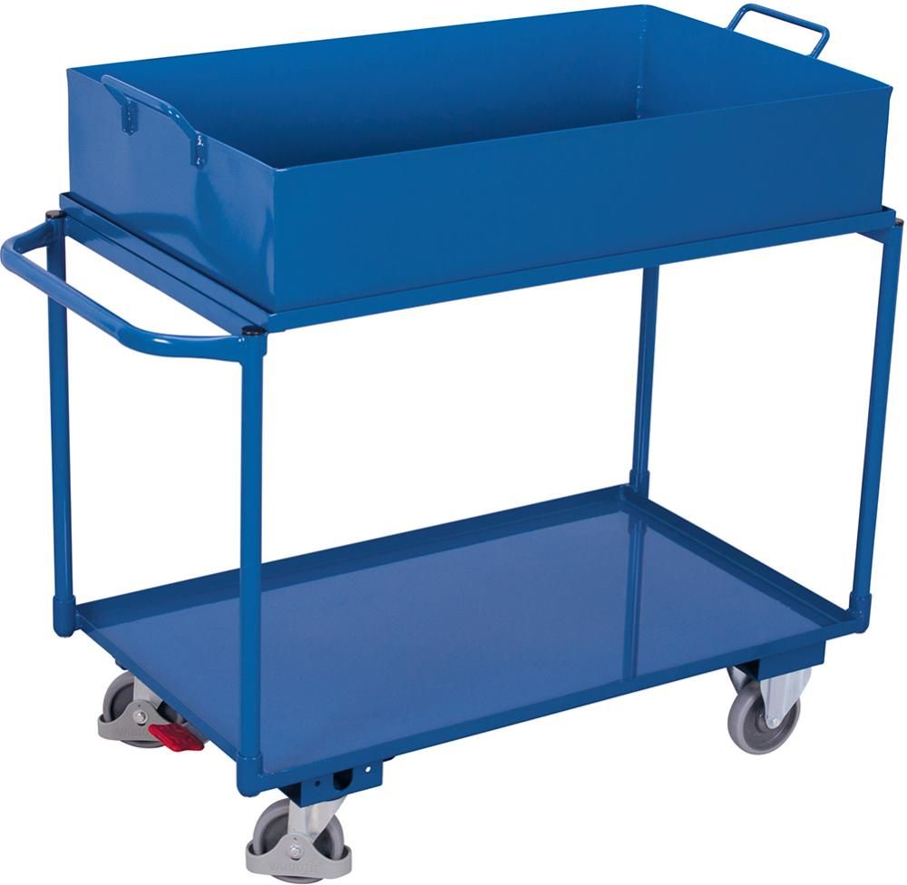 Tischwagen 250 kg 995x595 mm Wanne 200 mm VarioFit